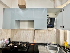 Kitchen in 1 BHK Apartment at L & T Emerald Isle Tower 15, Powai – for Rent