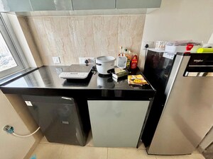 Kitchen in 1 BHK Apartment at L & T Emerald Isle Tower 15, Powai – for Rent