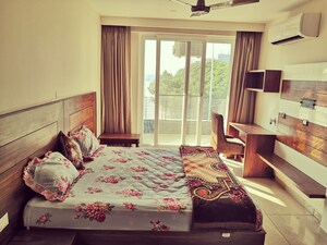 Bedroom in 4 BHK Builder Floor at Mansa Devi – for Rent