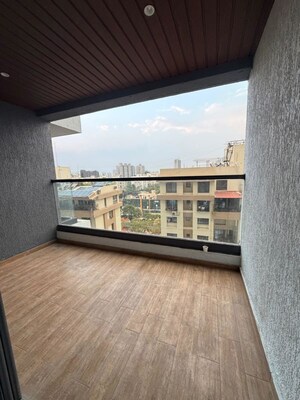 Balcony in 3 BHK Apartment at Majestique Signature Towers Phase 1, Balewadi – for Rent