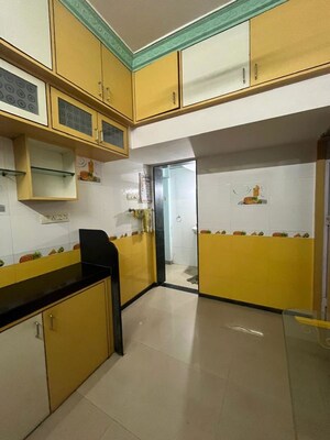 Kitchen in 1 BHK Apartment at Amar Matru Shakti CHS, Dombivli West – for Rent