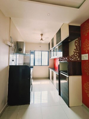 Kitchen in 2 BHK Apartment at Gajanan Deep, Dhayari – for Sale