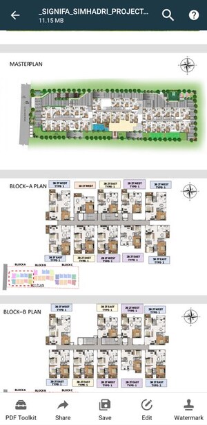 Master Plan in 3 BHK Apartment at Anekal – for Sale