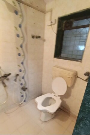 Bathroom in 1 RK Apartment at Pratiksha CHS Santacruz, Santacruz East – for Rent
