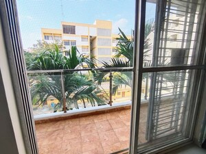 Balcony in 2.5 BHK Apartment at Reliable Lake Dew Residency, Haralur Road – for Rent