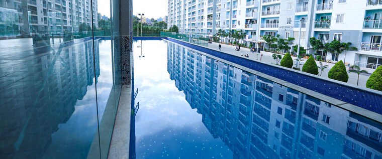 Balcony, sjr-watermark 3 Bedroom 1665 Sq.Ft. Apartment In Harlur Bangalore 10325909