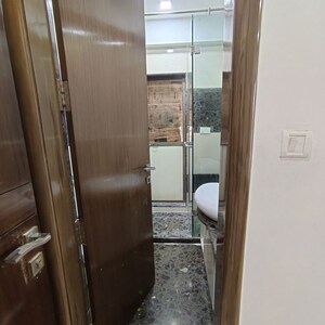 Bathroom in 2 BHK Apartment at Mayfair Housing Silver, Juhu – for Rent