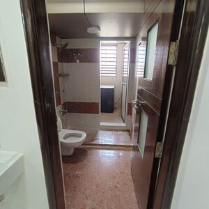 Bathroom in 2 BHK Apartment at Mayfair Housing Silver, Juhu – for Rent