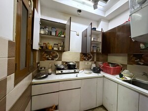Kitchen in 2 BHK Builder Floor at Shakti Khand – for Rent