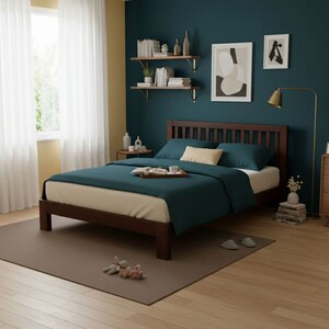 Bedroom in 3.5 BHK Builder Floor at Smart World Gems, Sector 89 – for Rent