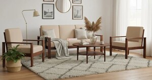 Staircase in 3.5 BHK Builder Floor at Smart World Gems, Sector 89 – for Rent