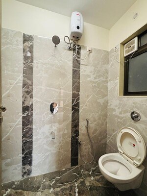 Bathroom in 1 BHK Apartment at Kannamwar Nagar – for Rent