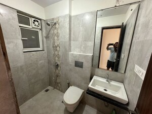 Bathroom in 2 BHK Apartment at Omkar Ananta, Goregaon East – for Rent