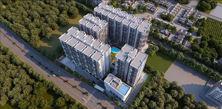 Exterior View, anuhar-tower 2 Bedroom 1296 Sq.Ft. Apartment In Manikonda Hyderabad 10256818