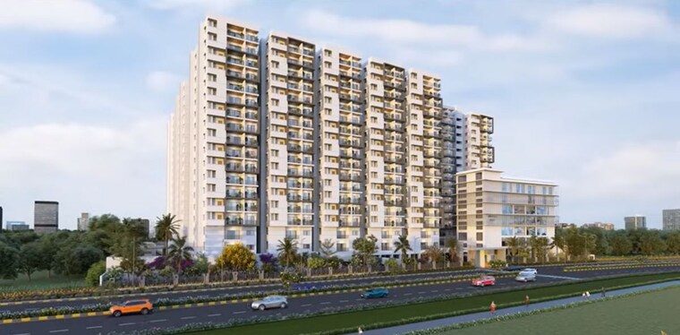 Exterior View, anuhar-tower 2 Bedroom 1296 Sq.Ft. Apartment In Manikonda Hyderabad 10256818