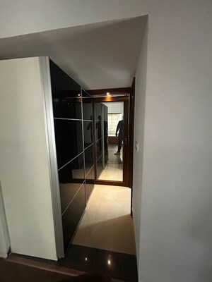 Staircase in 4 BHK Villa at Legend Chimes, Kokapet – for Rent