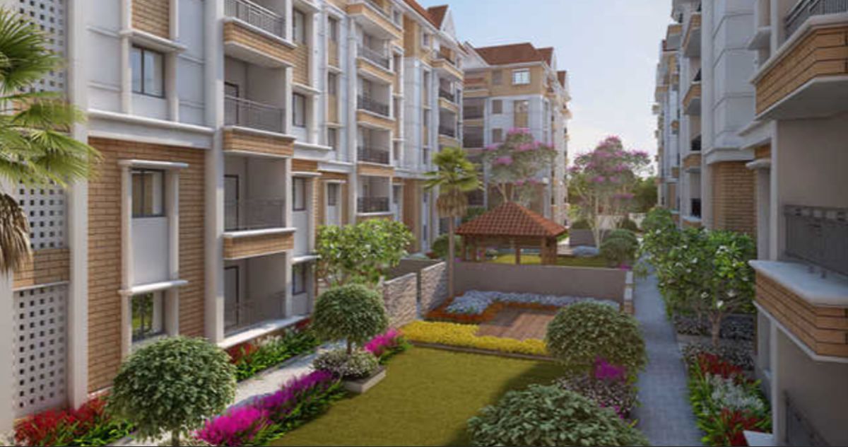 2 BHK + Pooja Room 1290 Sq.Ft. Apartment in Hallmark Empyrean