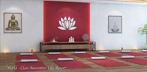 Bedroom in 2 BHK Apartment at Hallmark Empyrean, Puppalaguda – for Sale