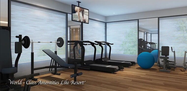 Gym, hallmark-empyrean 2 Bedroom 1290 Sq.Ft. Apartment In Puppalaguda Hyderabad 10326016