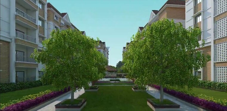Garden, hallmark-empyrean 2 Bedroom 1290 Sq.Ft. Apartment In Puppalaguda Hyderabad 10326016