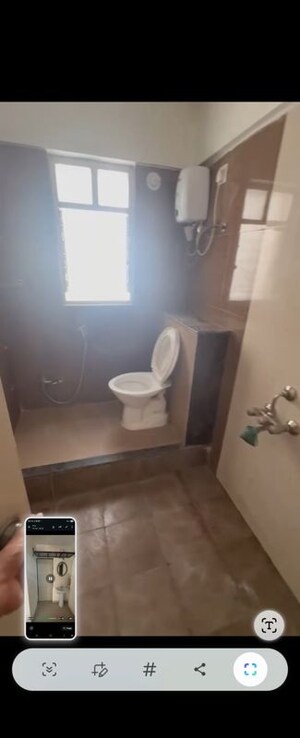 Bathroom in 2 BHK Apartment at Treasure Island, Pimple Saudagar – for Rent