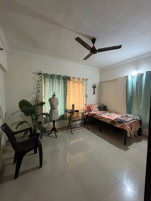 Living Room in 3 BHK Apartment at SSD Sai Marigold, Pimple Saudagar – for Rent