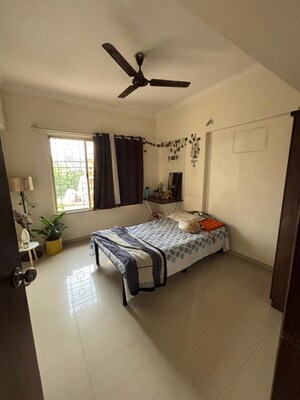 Bedroom in 3 BHK Apartment at SSD Sai Marigold, Pimple Saudagar – for Rent