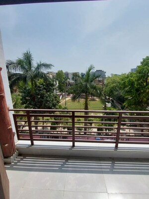 Balcony in 3 BHK Builder Floor at Krishna Kunj Apartments Noida, Sector 73 – for Sale