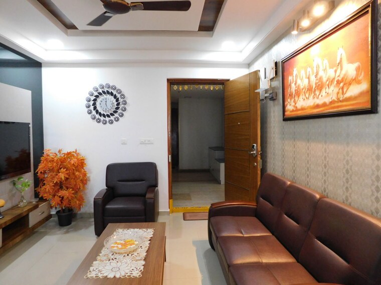 Living Room, incor-one-city 3 Bedroom 1665 Sq.Ft. Apartment In Kukatpally Hyderabad 10326153