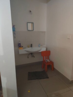 Bathroom in 3 BHK Apartment at Aparna Sarovar, Nallagandla – for Rent