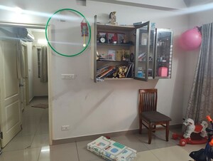 Living Room in 3 BHK Apartment at Aparna Sarovar, Nallagandla – for Rent