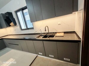 Kitchen in 3.5 BHK Apartment at Puravankara Purva Atmosphere, Thanisandra Main Road – for Rent