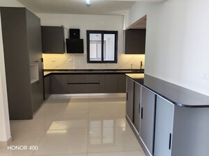Kitchen in 3.5 BHK Apartment at Puravankara Purva Atmosphere, Thanisandra Main Road – for Rent