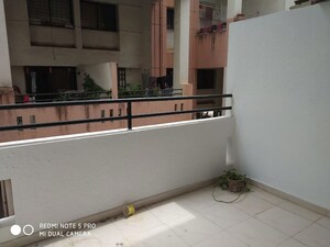 Balcony in 2 BHK Apartment at Vijay Nagar CHS, Dhayari – for Rent