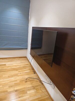 Staircase in 5 BHK Apartment at Sri Sreenivasa Esmeralda Fortune, Kondapur – for Rent