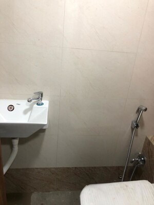 Bathroom in  Office Space at Haware Fantasia, Vashi Sector 28 – for Rent