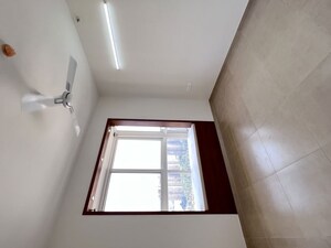 Building Lobby in 3 BHK Apartment at Bhartiya Nikoo Homes Phase 2, Thanisandra Main Road – for Rent