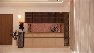 Bedroom in 3 BHK Apartment at Rajapushpa Provincia, Narsingi – for Rent