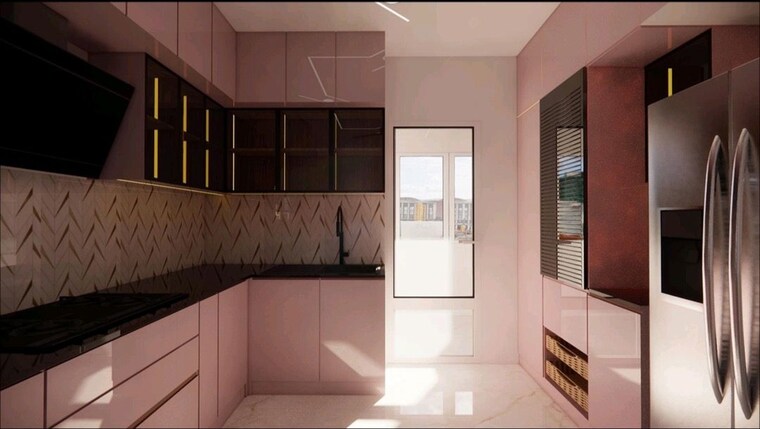 Kitchen, rajapushpa-provincia 3 Bedroom 2020 Sq.Ft. Apartment In Narsingi Hyderabad 10326313