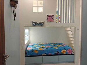 Bedroom in 3 BHK Apartment at Prestige North Point, Kammanahalli – for Rent