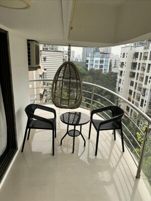 Balcony in 2 BHK Apartment at La Classic, Malad West – for Rent