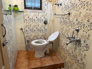 Bathroom in 2 BHK Apartment at Raj Uday Apartment, Sanpada – for Rent
