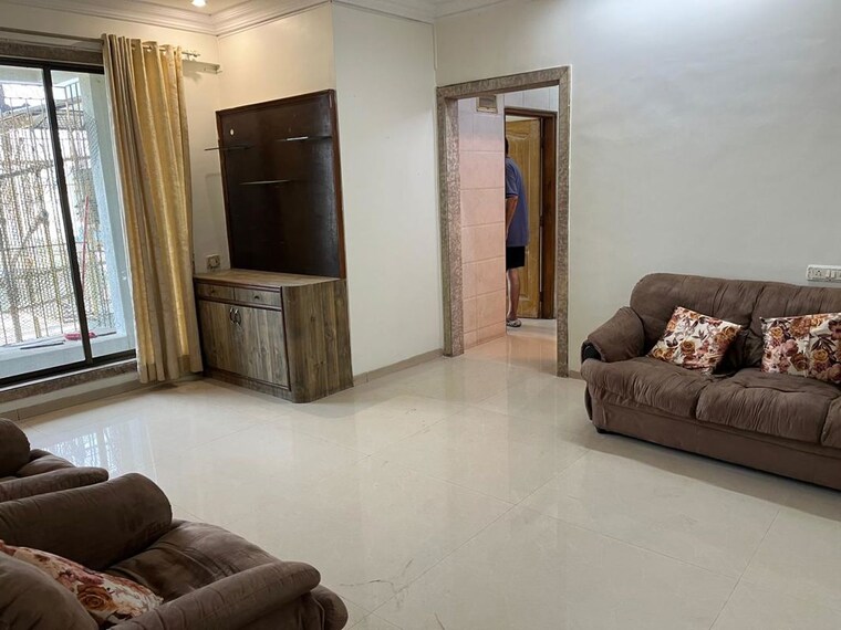 Living Room, raj-uday-apartment 2 Bedroom 600 Sq.Ft. Apartment In Sanpada Navi Mumbai 10326382
