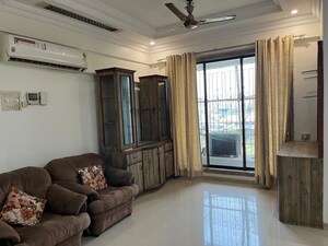 Living Room in 2 BHK Apartment at Raj Uday Apartment, Sanpada – for Rent