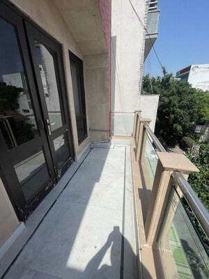 Balcony in 4 BHK Builder Floor at Chittaranjan Park – for Rent