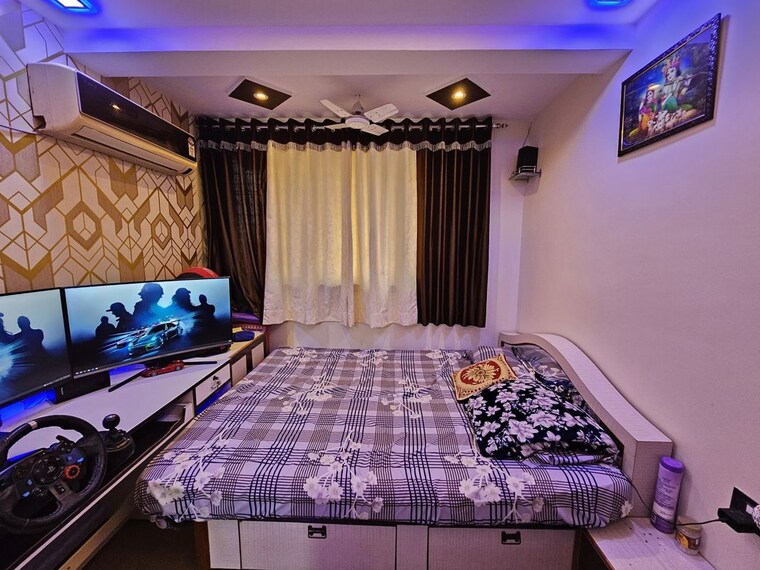 Bedroom, mathura-chs-dombivli 2 Bedroom 900 Sq.Ft. Apartment In Dombivli West Thane 10326399