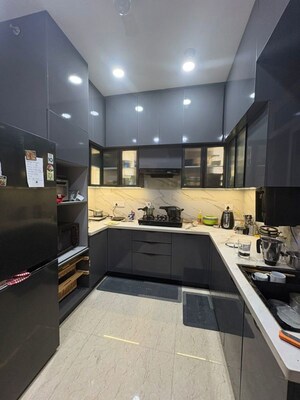 Kitchen in 3 BHK Apartment at Aurobindo The Regent, Kondapur – for Rent