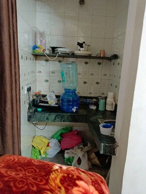 Kitchen in 1 RK Builder Floor at Lajpat Nagar 4 – for Rent