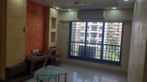 Living Room in 2 BHK Apartment at Gurukrupa Marina Enclave, Malad West – for Rent