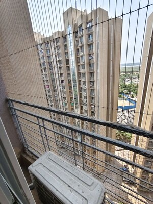 Balcony in 2 BHK Apartment at Gurukrupa Marina Enclave, Malad West – for Rent